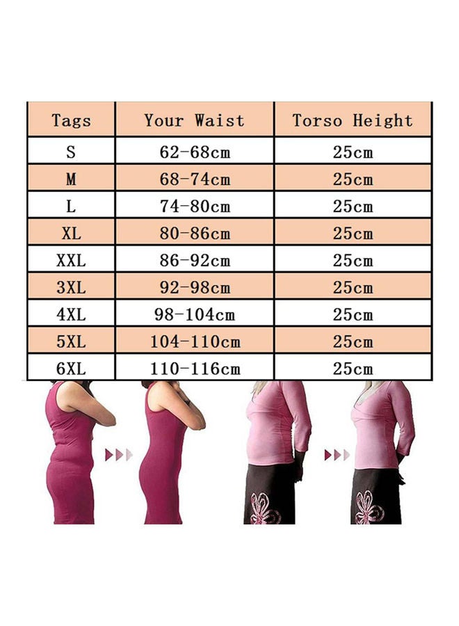 Generic Waist Training Corsets Training Body Shaper Plus Size Waist Belt Belly Control Shapewear  - Image 2