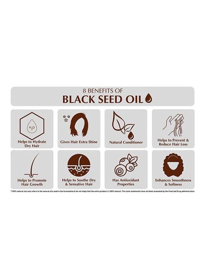 emami 7 Oils In 1 Black Seed Hair Oil Brown 300ml  - Image 3