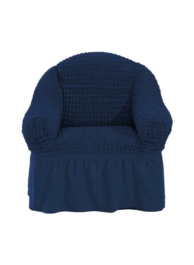 Fabienne One Seater Sofa Cover Dark Blue 110x100cm 