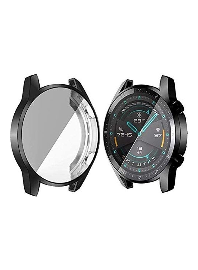 ICS Protective Case For Huawei Watch GT 2 Black/Clear - Image 2