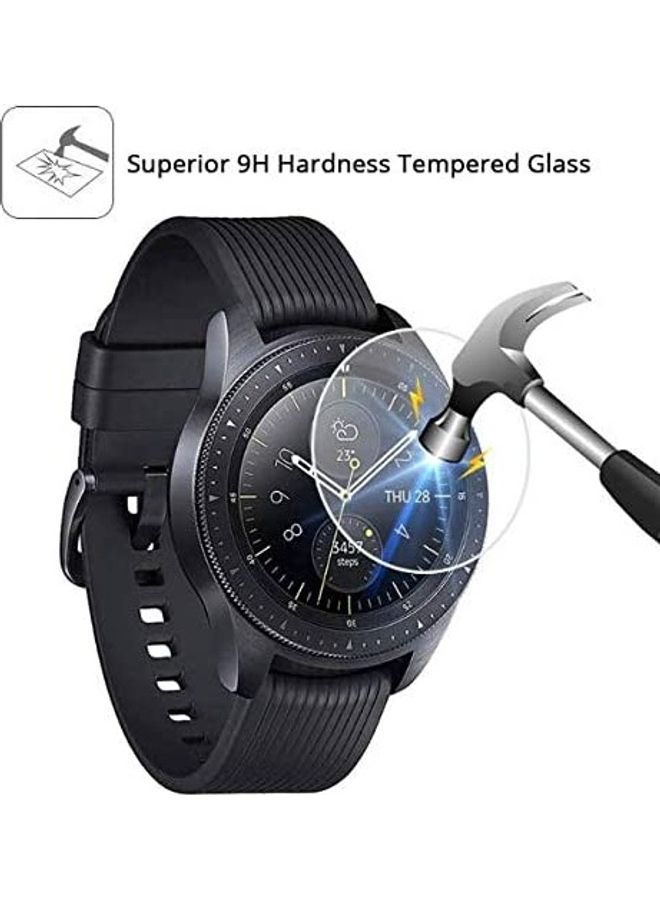 ICS Tempered Glass For Samsung Galaxy Watch 46mm Clear - Image 2