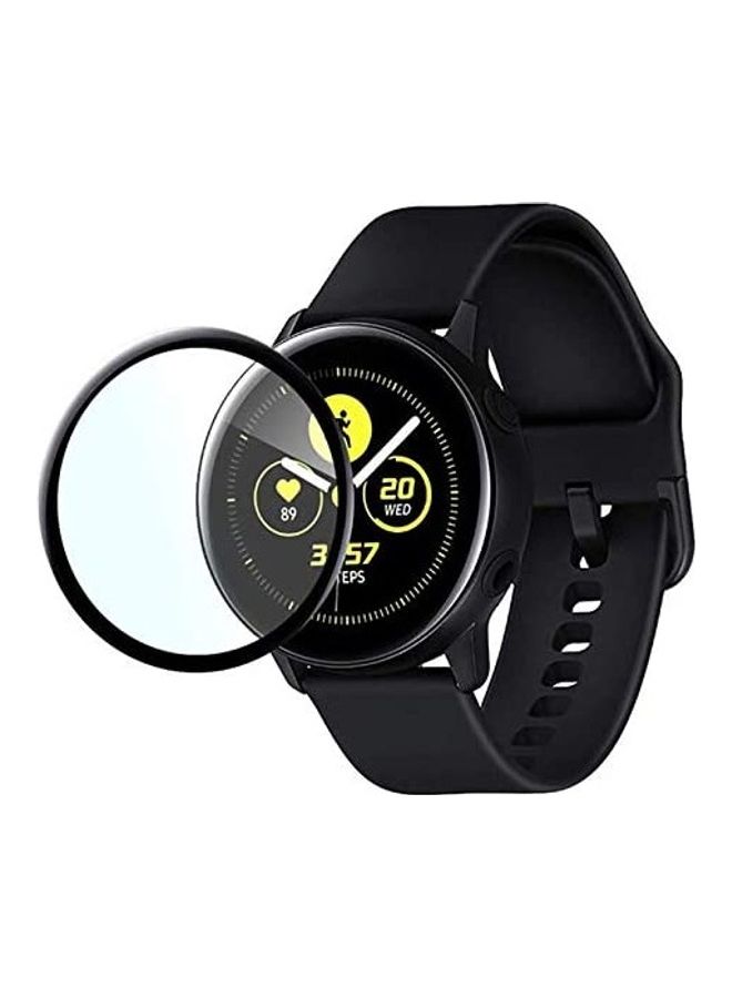 ICS 3D Screen Protector For Galaxy Watch Active 2 40 Mm Black/Clear - Image 2