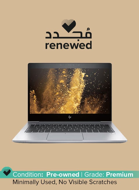Renewed - EliteBook 830 G5 Laptop With 13.3-Inch Display, Intel Core i5 Processor/8th Gen/8GB RAM/256GB SSD/Intel UHD Graphics Silver