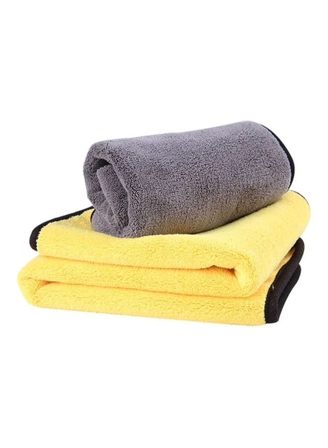 DFZL 3-Piece Car Cleaning Wipes Cleaning Towel Set  - Image 1