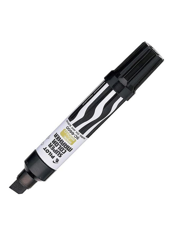 PILOT 12-Piece Super Colour Marker Set Black/White - Image 1