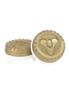 KontrolFreek KontrolFreek Destiny 2 CQC Signature Edition for PlayStation 4 (PS4) Controller | Performance Thumbsticks Gold  - Image 2