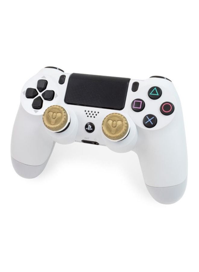 كنترول فريك وحدة تحكم KontrolFreek Destiny 2 CQC Signature Edition لجهاز PlayStation 4 (PS4) | عصي تحكم Performance Thumbsticks باللون الذهبي  - Image 3