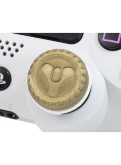 KontrolFreek KontrolFreek Destiny 2 CQC Signature Edition for PlayStation 4 (PS4) Controller | Performance Thumbsticks Gold  - Image 4