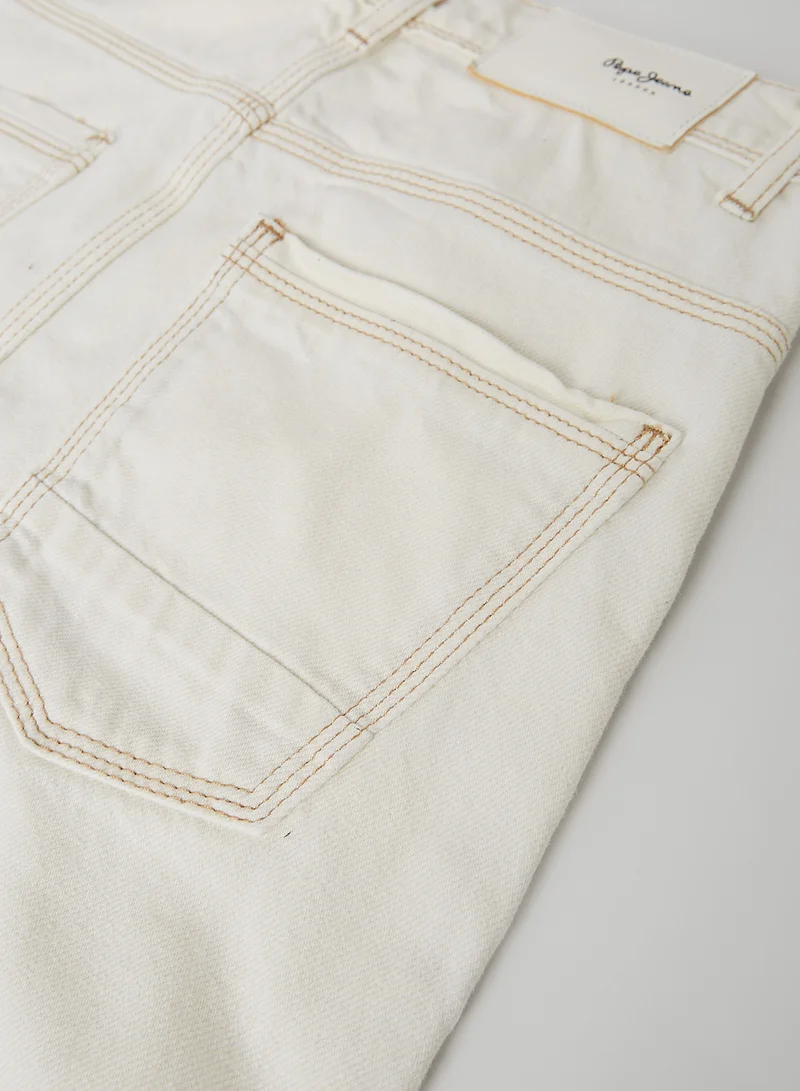 Pepe Jeans LONDON Kids/Teen Skinny Fit Jeans White