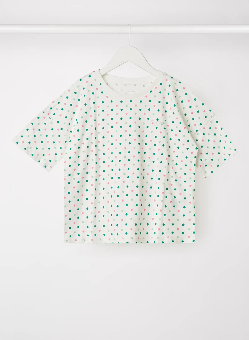 Pepe Jeans LONDON Kids/Teen Polka Dot Print T-Shirt