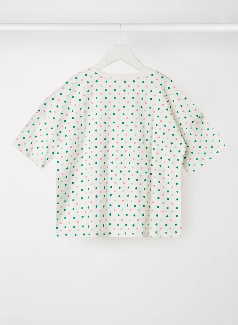 Pepe Jeans LONDON Kids/Teen Polka Dot Print T-Shirt