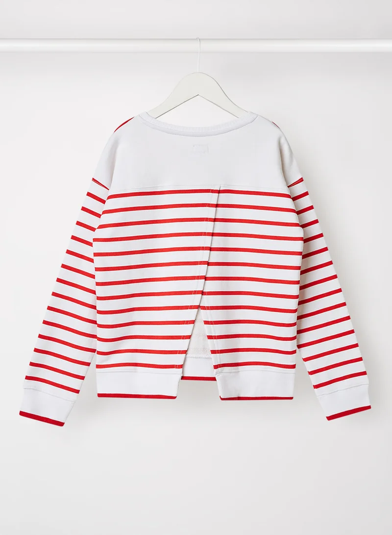 Pepe Jeans LONDON Kids/Teen Stripe Print Sweatshirt