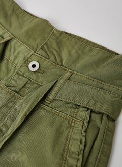 Pepe Jeans LONDON Kids/Teen Bow Belt Shorts Green  - Image 3
