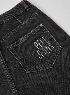 Pepe Jeans LONDON Kids/Teen Frayed Hem Mini Skirt Black  - Image 3