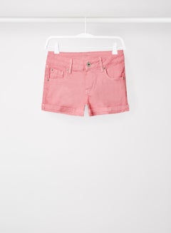 Pepe Jeans LONDON Kids/Teen Roll Up Hem Shorts Pink  - Image 1