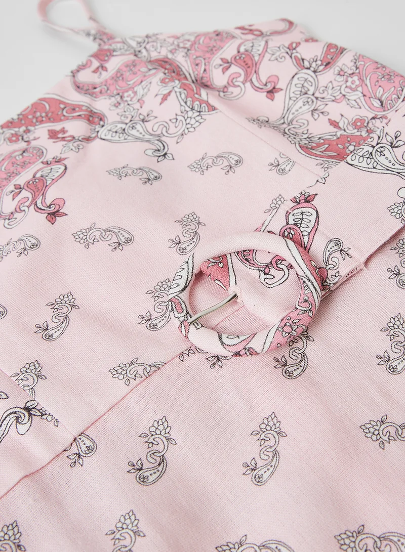 Bardot Junior Teen Paisley Print Dress Pink