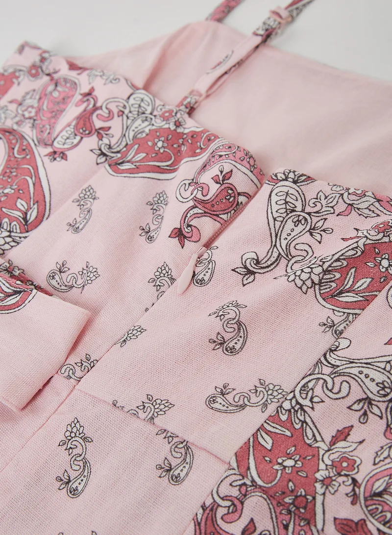 Bardot Junior Teen Paisley Print Dress Pink