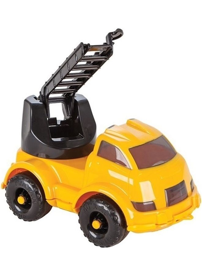 Pilsan Master Construction Machinery Fire Truck Yellow 
