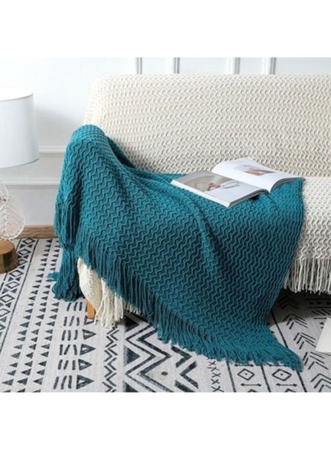Beauenty Sofa Blanket Combination Blue 127x173cm 