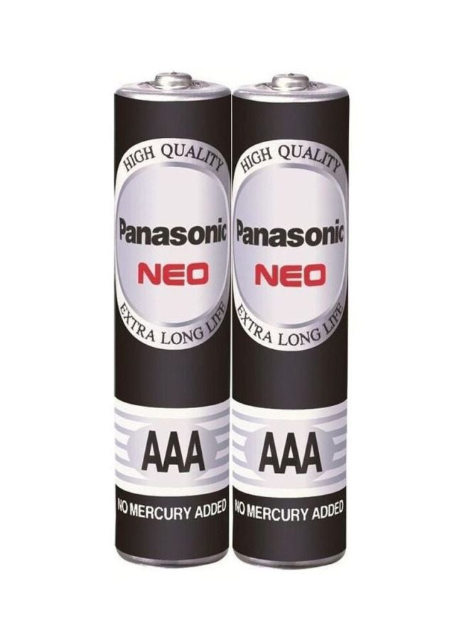 باناسونيك مجموعة بطارية نيو AAA، من 8 قطع أسود/فضي  - Image 2