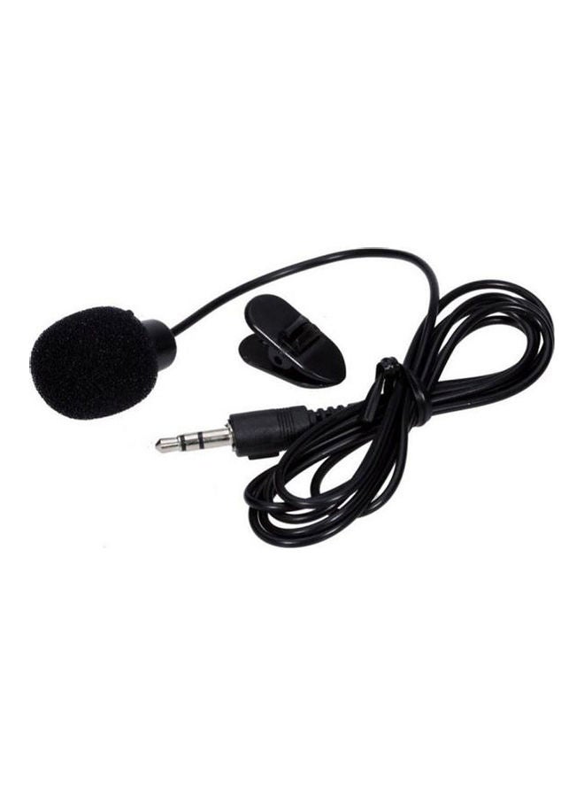Generic Aux 3.5Mm Wired Microphone With Clip For Computer- Not For Mobile 8524242 BLack  - Image 1