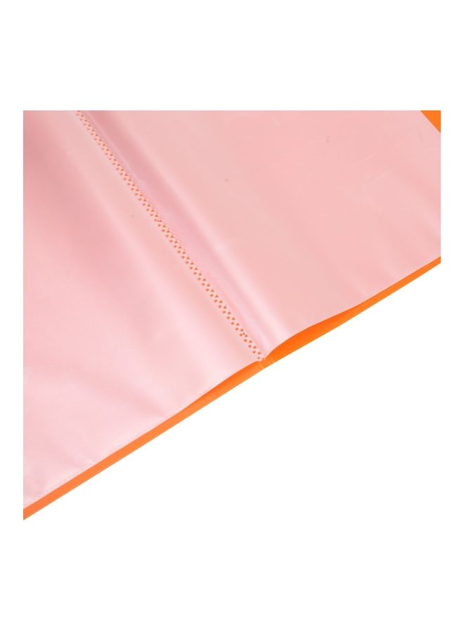 ديلي حافظة بتصميم بعدد 20 جيباً شفافاً للعرض برتقالي - Image 2