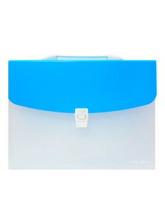 Deli Document Case With Handle Blue/White 