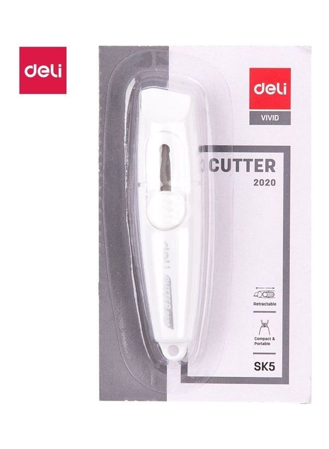 سكين مناسبة للجيب أبيض