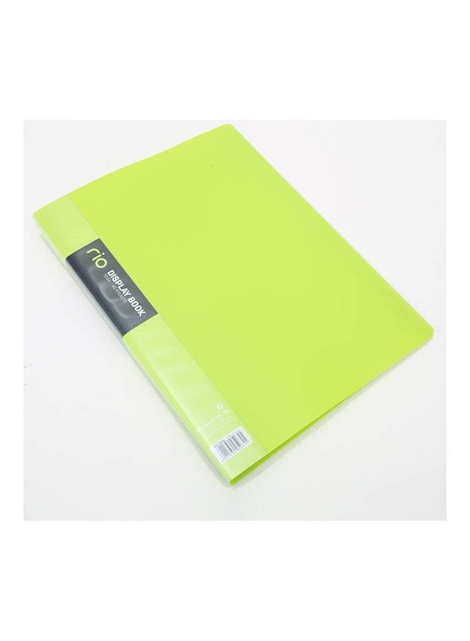 Deli 40-Pockets Display Book Green