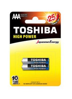 Line Alkaline Aa Batteries- 1.5 V- 2 Pieces Blue