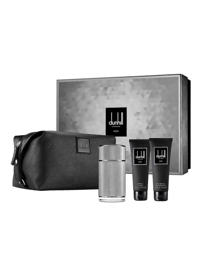 dunhill London Icon Gift Set London Icon EDT 100 Ml, London Icon Shower Gel 90 Ml , London Icon After Shave Balm 90ml  - Image 2