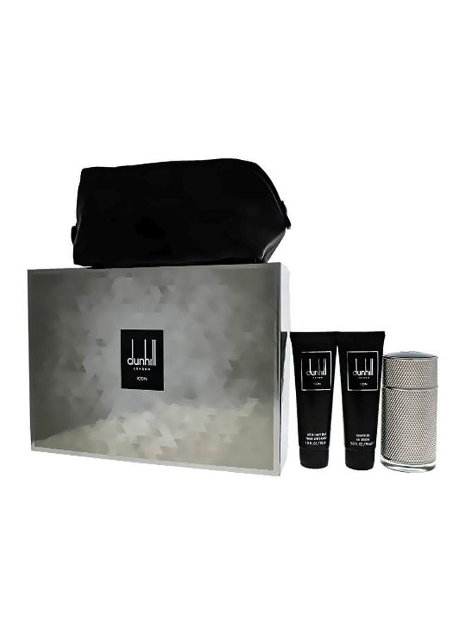 dunhill London Icon Gift Set London Icon EDT 100 Ml, London Icon Shower Gel 90 Ml , London Icon After Shave Balm 90ml  - Image 4