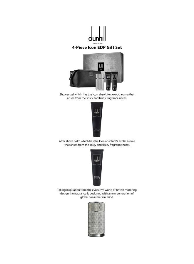 dunhill London Icon Gift Set London Icon EDT 100 Ml, London Icon Shower Gel 90 Ml , London Icon After Shave Balm 90ml  - Image 5