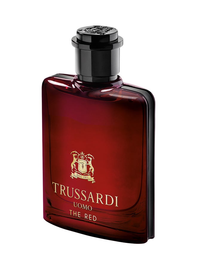 TRUSSARDI 2-Piece Uomo The Red Gift Set EDT 100 Milliliter, Shower Gel 100ml - Image 5