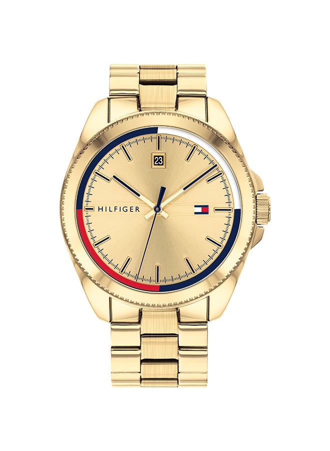 TOMMY HILFIGER Men's Riley Gold Dial Watch- 1791686  - Image 1