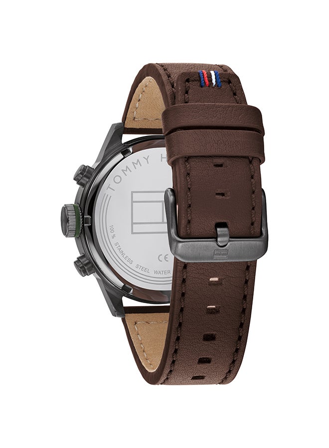 TOMMY HILFIGER Men's Trent Green Dial Watch- 1791809  - Image 2