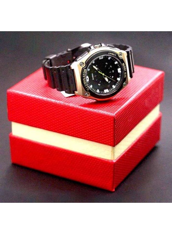 CASIO Men's Analogico Caballero Analog Watch MWC-100H-9AVEF - 49 mm - Black - Image 5