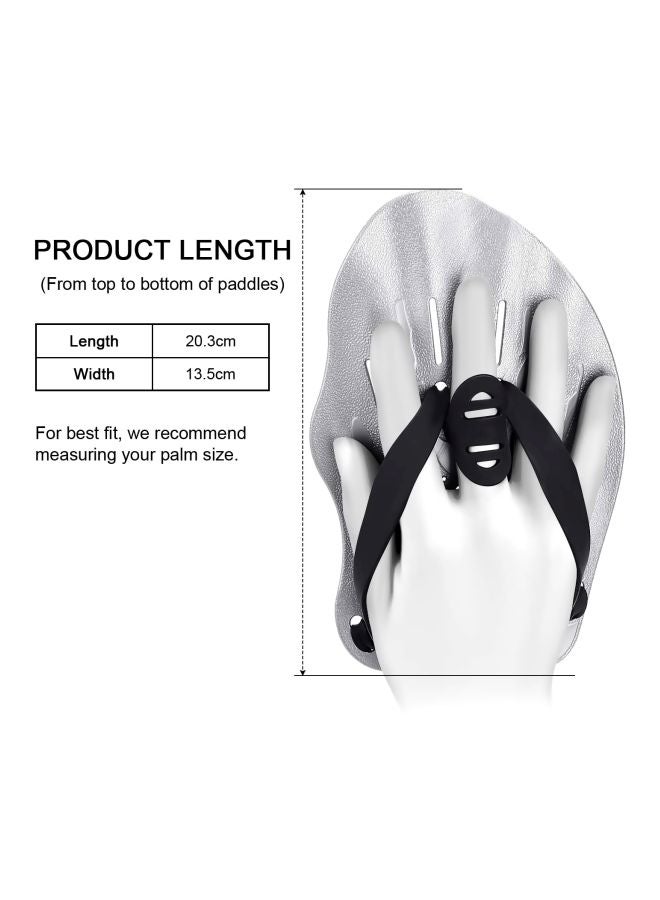 DAWSON SPORTS Pair Of Swimming Hand Paddles 19x13x2cm - Image 5