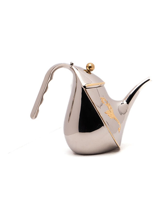 Tea Pot With Lid Silver 17x17x27cm - v1623260677/N48072346A_2