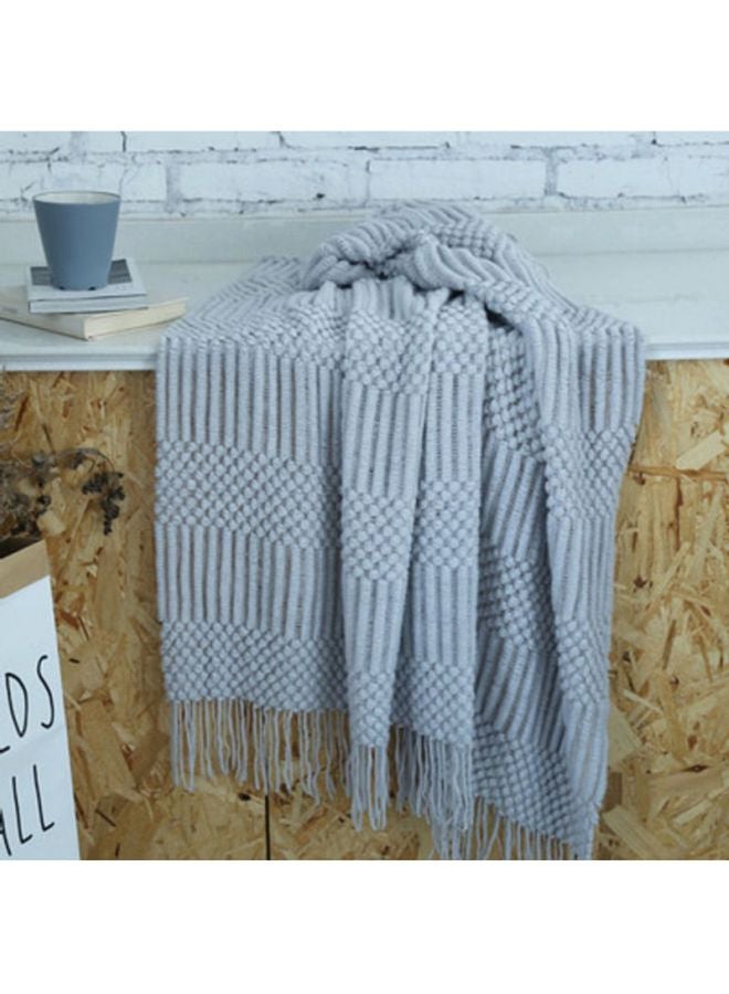 Beauenty Bubble Blanket wool Grey 130x150cm 