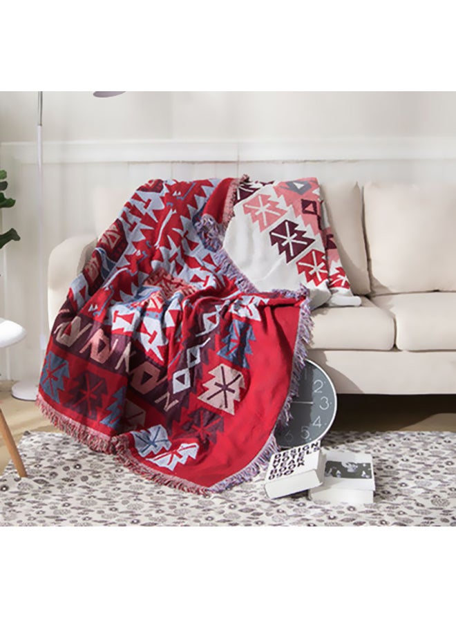 Beauenty A Vintage European Blanket combination Multicolour 90x210cm  - Image 1