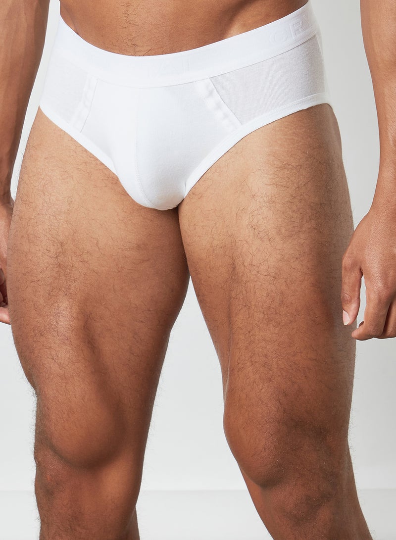 Crystal - 3-Piece Basic Briefs Set White - Image 1