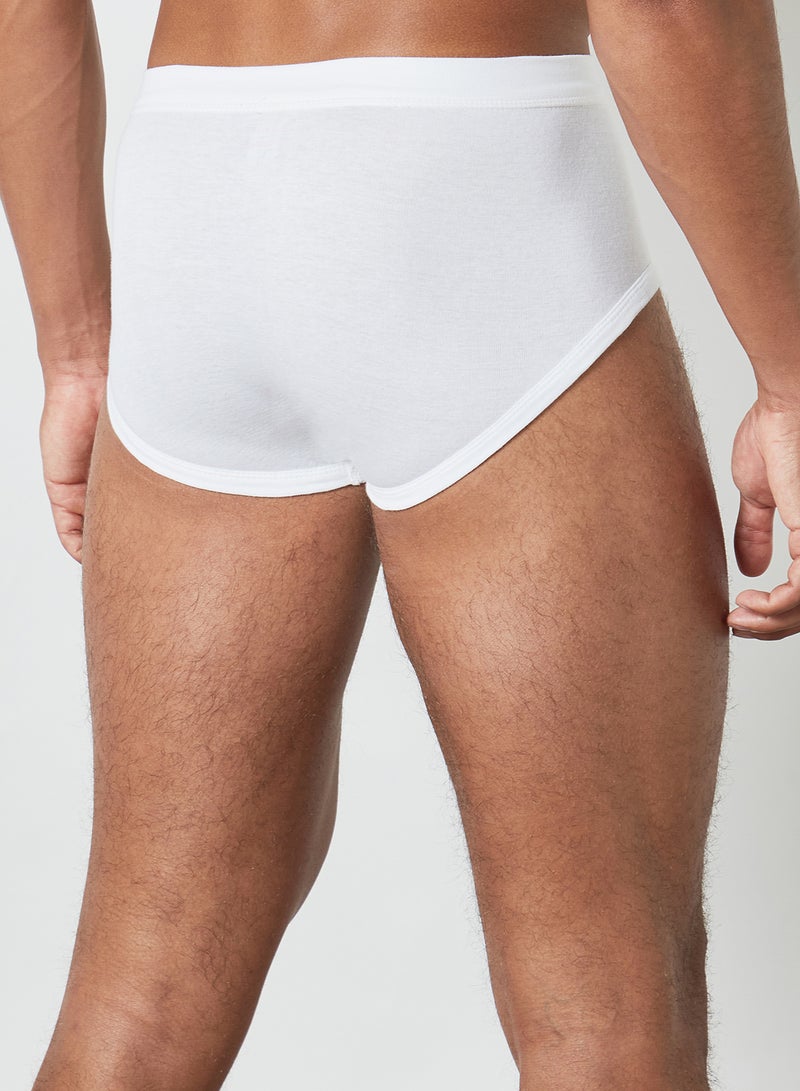 Crystal - 3-Piece Basic Briefs Set White - Image 1