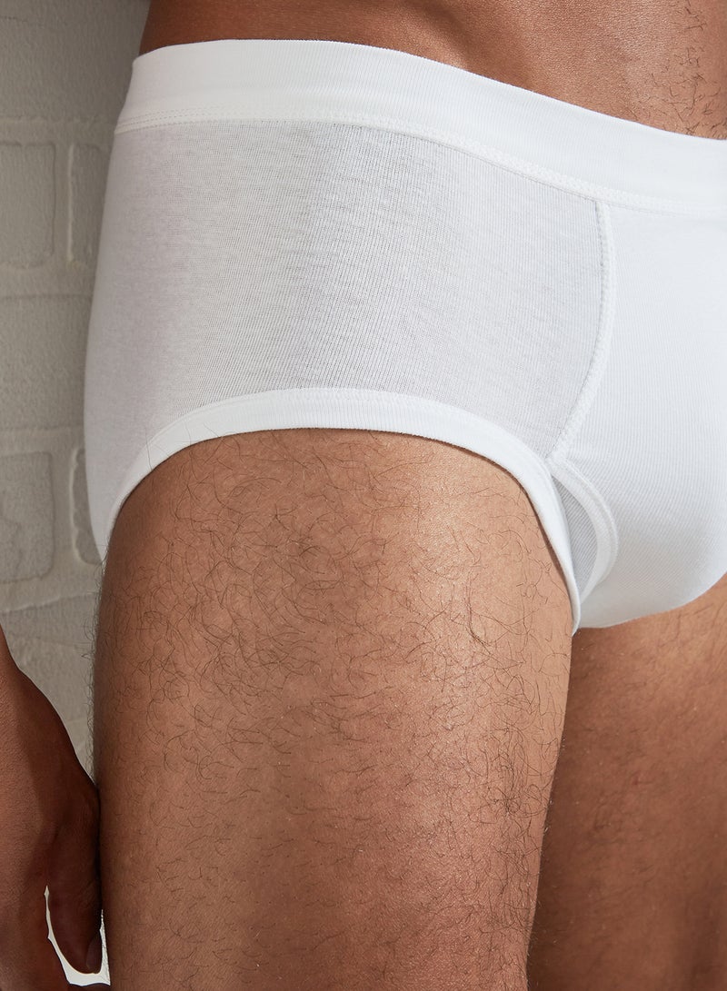 Crystal - 3-Piece Basic Briefs Set White - Image 1