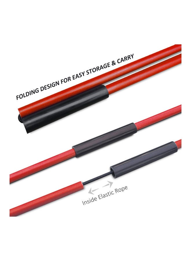 2-Piece Folding Golf Alignment Sticks Blue - Image 2