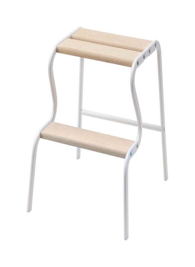 Generic - Step Stool Brown/Silver - Image 1