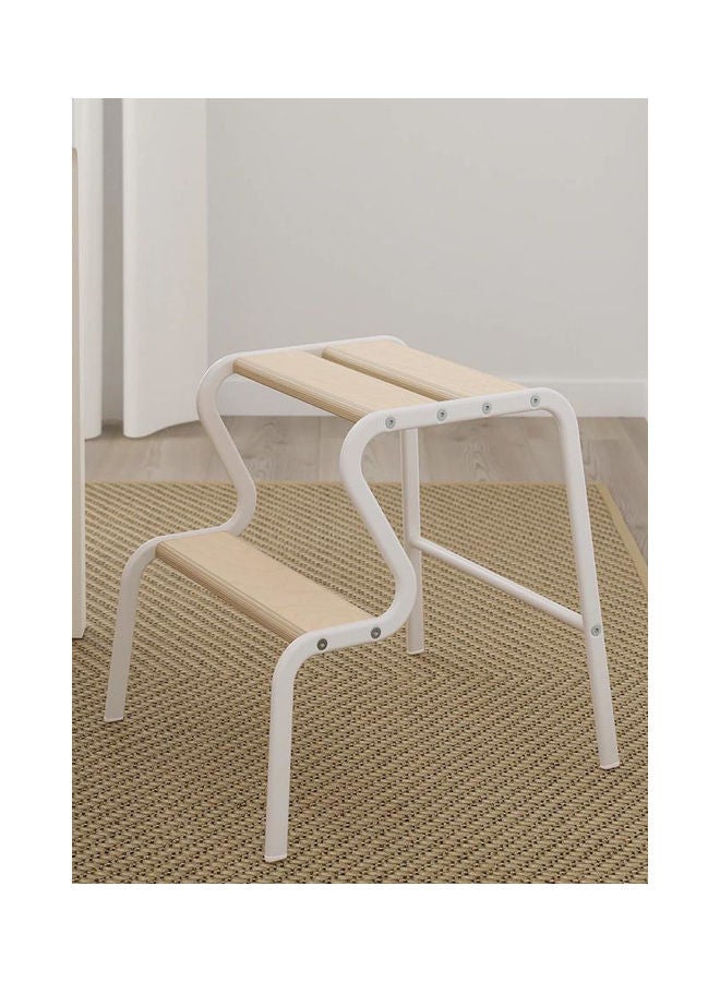 Generic - Step Stool Brown/Silver - Image 1