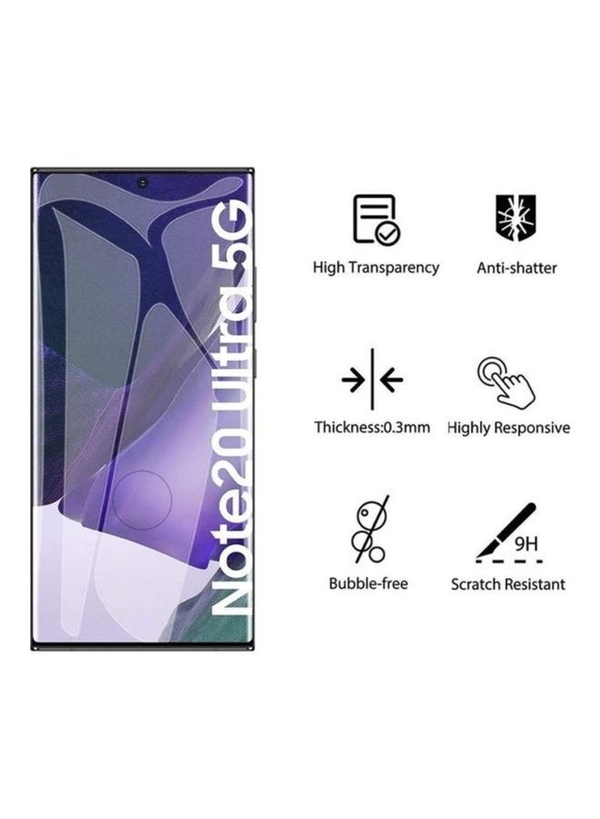 shAyzee Screen Protector Tempered Glass For Samsung Galaxy Note 20 Ultra Clear - Image 2