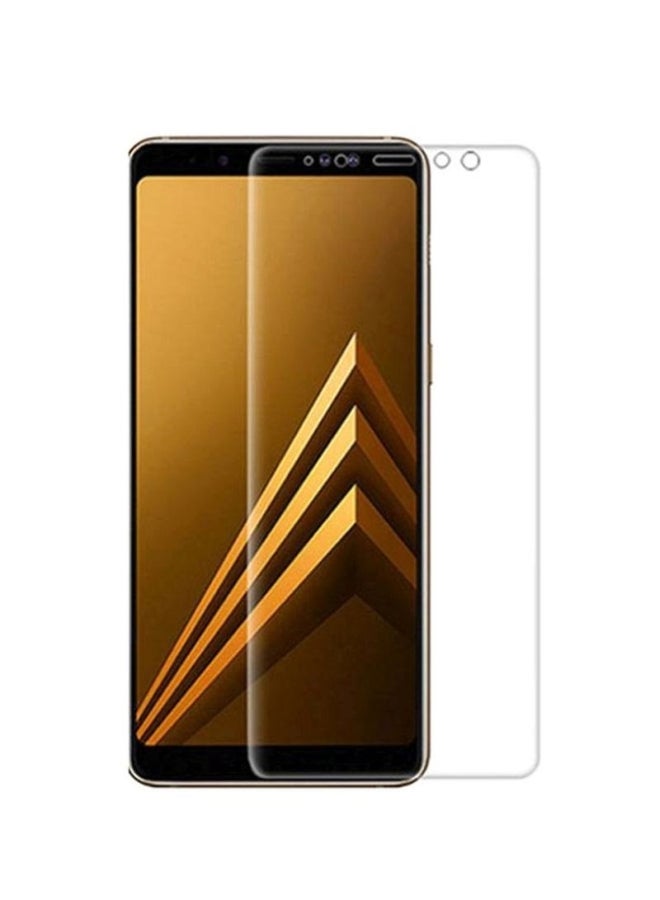 shAyzee Screen Protector Tempered Glass For Samsung Galaxy A8 2018 Plus Clear - Image 1