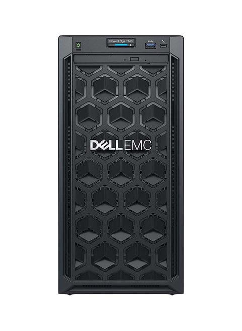 PowerEdge T140 Server With Intel Xeon E-2124 Processor/8GB RAM/DOS(Without Windows)/2TB HDD Black